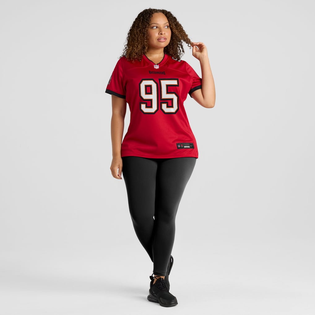Women's Tampa Bay Buccaneers Elijah Roberts Red Team Game Jersey