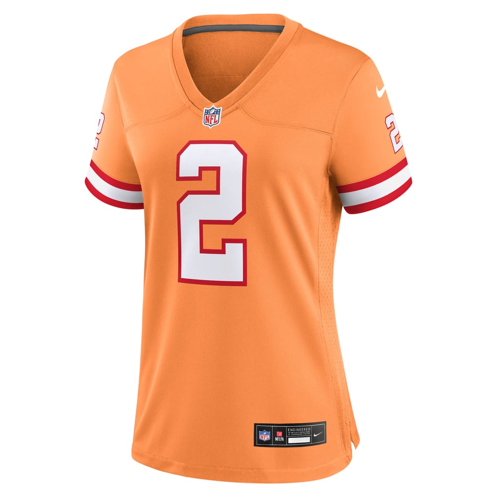 Women's Tampa Bay Buccaneers Emeka Egbuka Creamsicle Alternate 2 Game Jersey
