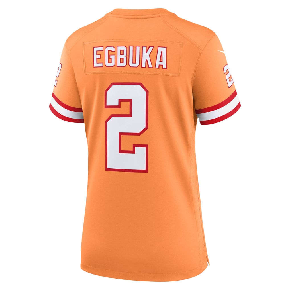 Women's Tampa Bay Buccaneers Emeka Egbuka Creamsicle Alternate 2 Game Jersey