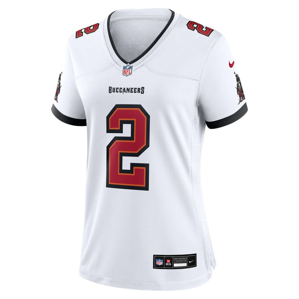 Women's Tampa Bay Buccaneers Emeka Egbuka White Game Jersey