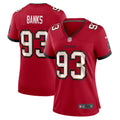 Women's Tampa Bay Buccaneers Eric Banks Red Game Jersey