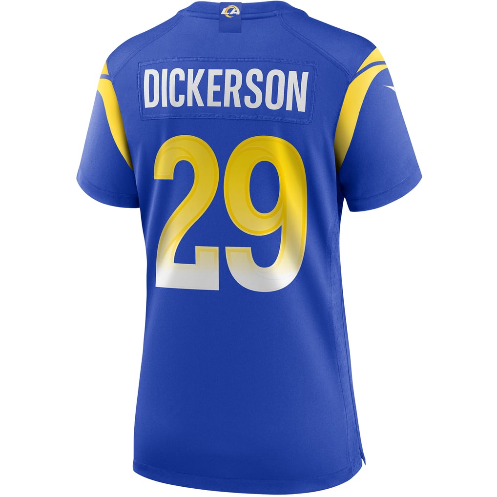 Women's Los Angeles Rams Eric Dickerson Royal Game Retired Player Jersey
