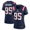 Women's New England Patriots Eric Gregory Navy Team Game Jersey