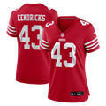 Women's San Francisco 49ers Eric Kendricks Scarlet Game Jersey