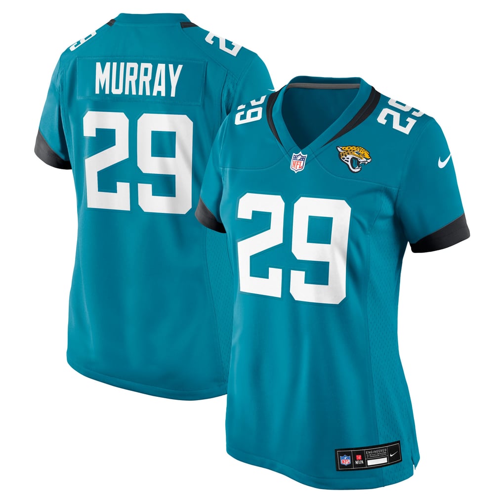 Women's Jacksonville Jaguars Eric Murray Teal Team Game Jersey