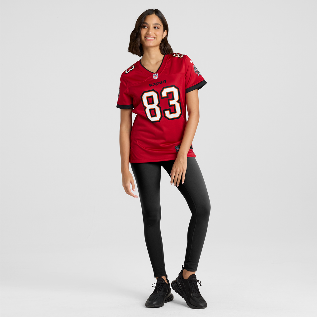 Women's Tampa Bay Buccaneers Eric Rivers Red Team Game Jersey