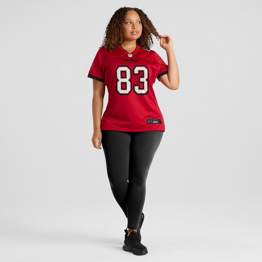 Women's Tampa Bay Buccaneers Eric Rivers Red Team Game Jersey