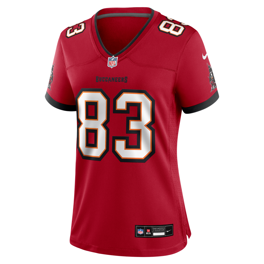 Women's Tampa Bay Buccaneers Eric Rivers Red Team Game Jersey