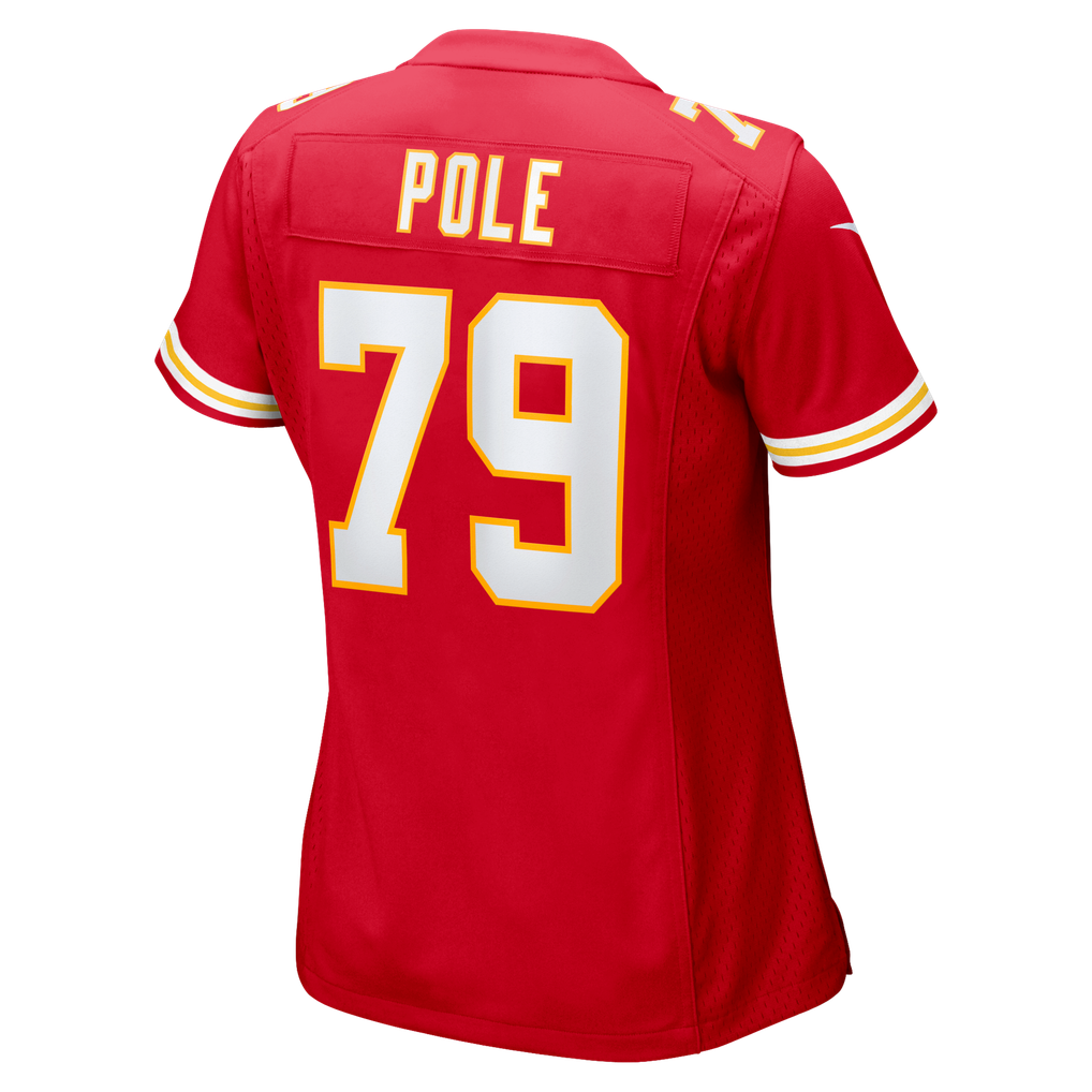 Women's Kansas City Chiefs Esa Pole Red Team Game Jersey