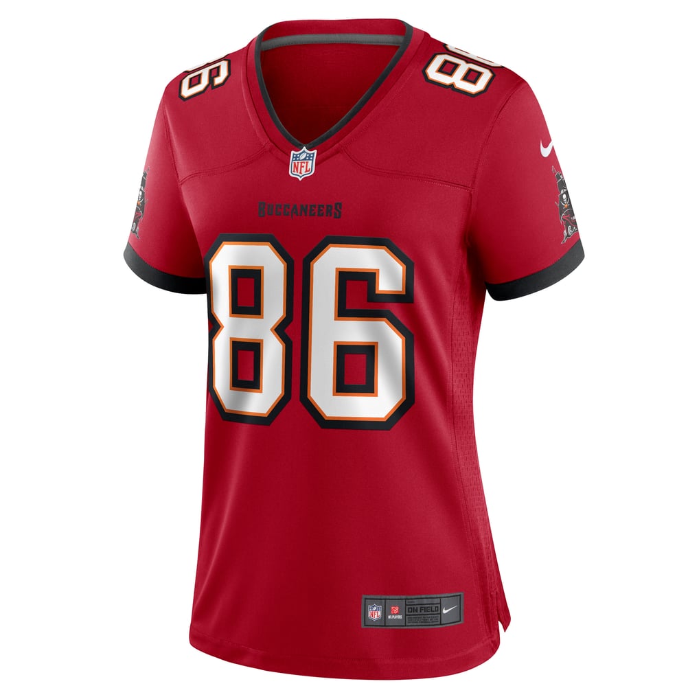 Women's Tampa Bay Buccaneers Evan Deckers Red Team Game Jersey