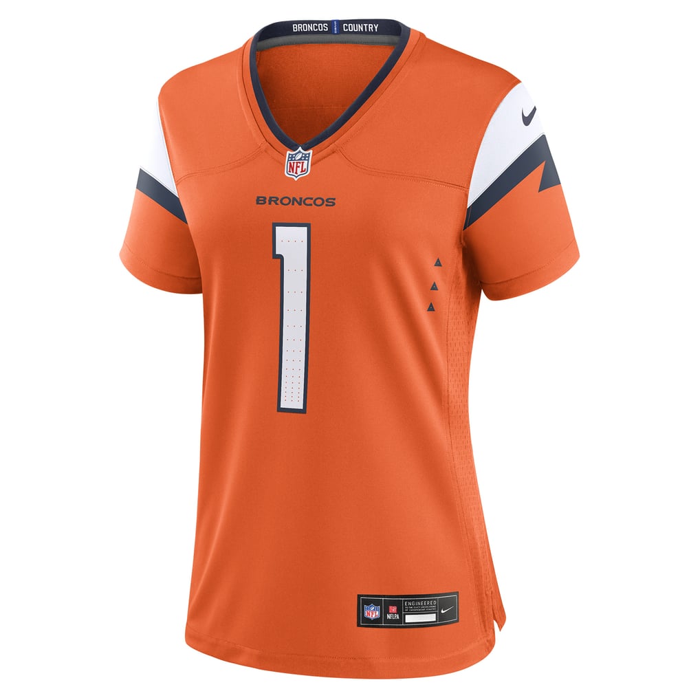 Women's Denver Broncos Evan Engram Orange Team Game Jersey