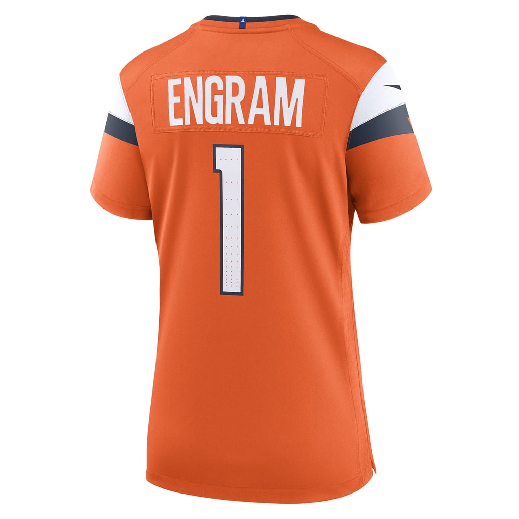 Women's Denver Broncos Evan Engram Orange Team Game Jersey