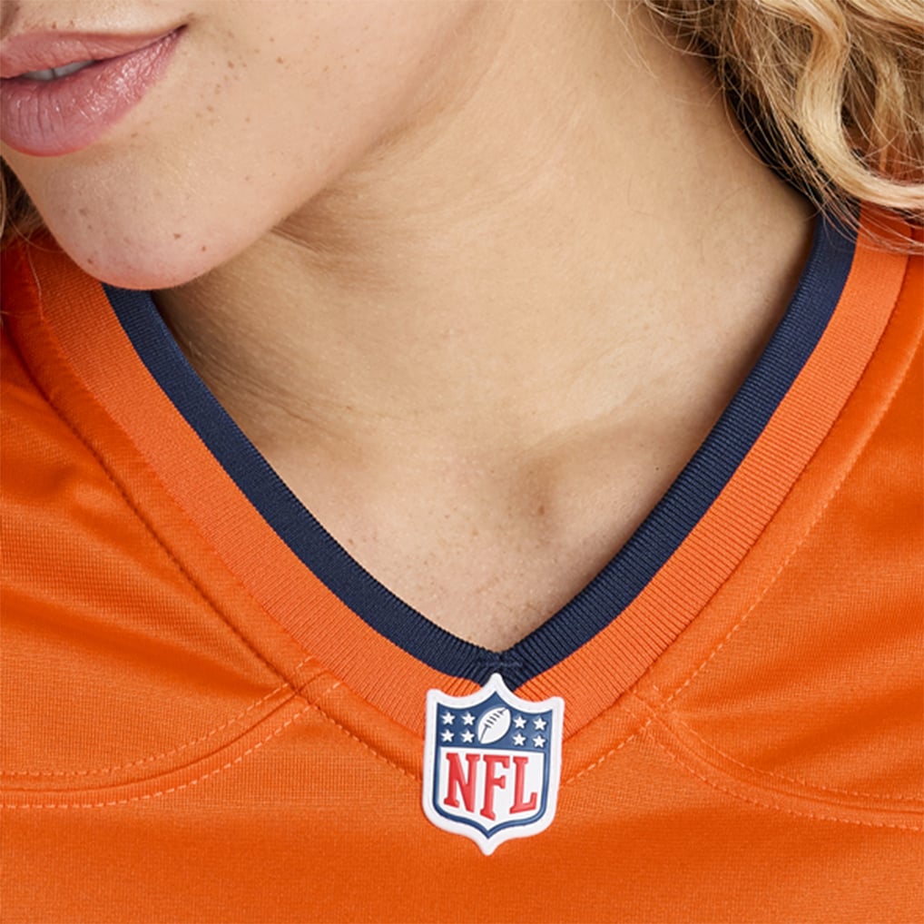 Women's Denver Broncos Evan Engram Orange Team Game Jersey