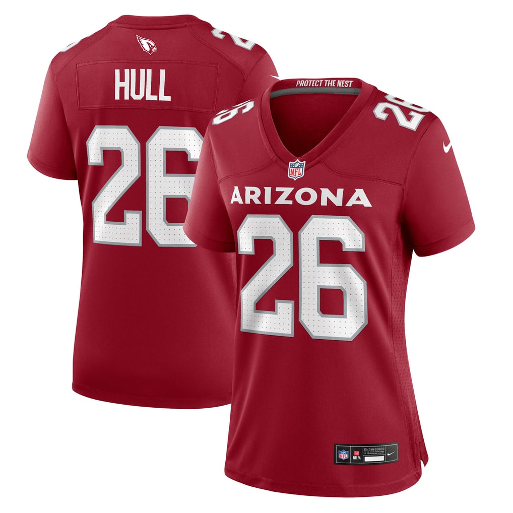 Women's Arizona Cardinals Evan Hull Cardinal Team Game Jersey