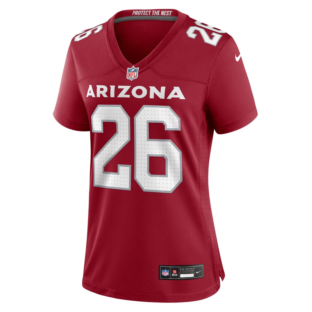 Women's Arizona Cardinals Evan Hull Cardinal Team Game Jersey