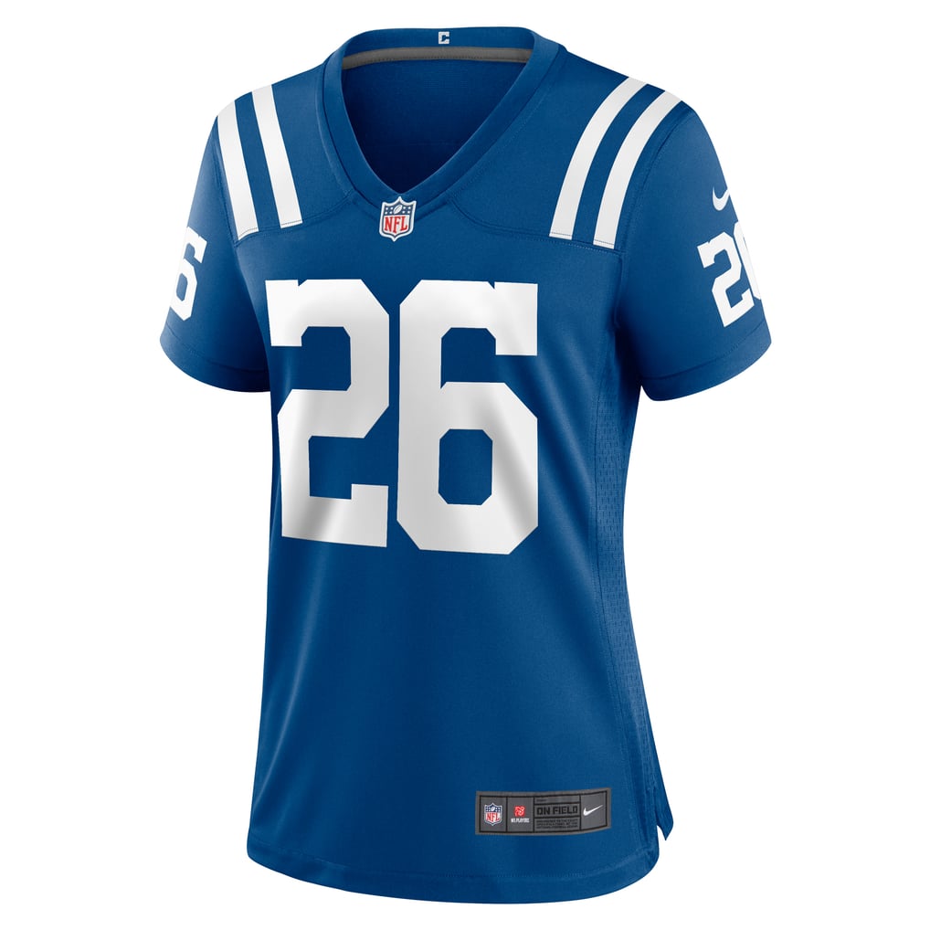 Women's Indianapolis Colts Evan Hull Royal Team Game Jersey