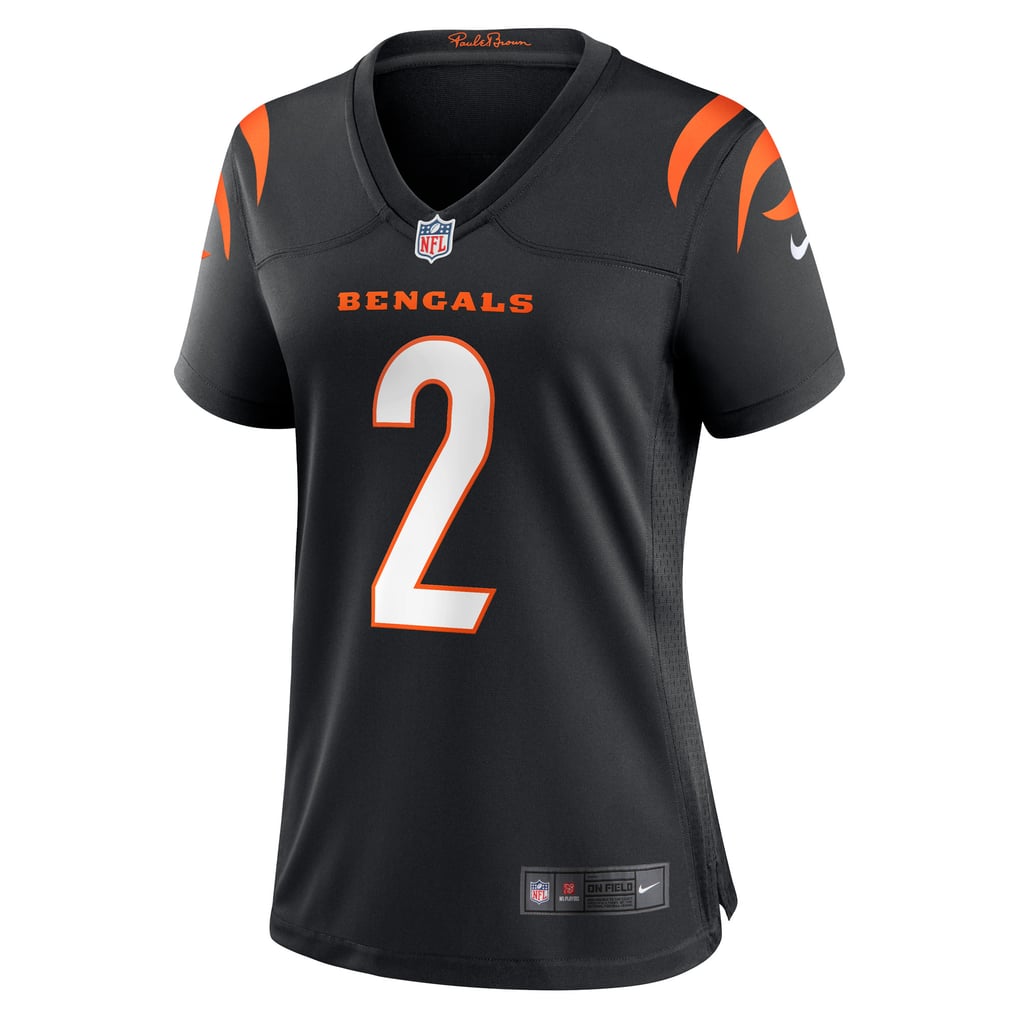 Women's Cincinnati Bengals Evan McPherson Black Game Jersey