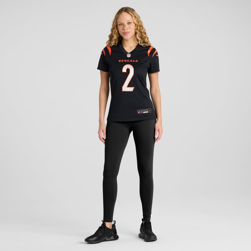 Women's Cincinnati Bengals Evan McPherson Black Game Jersey