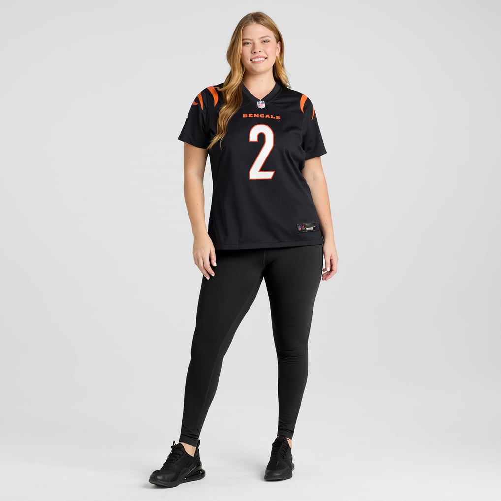 Women's Cincinnati Bengals Evan McPherson Black Game Jersey
