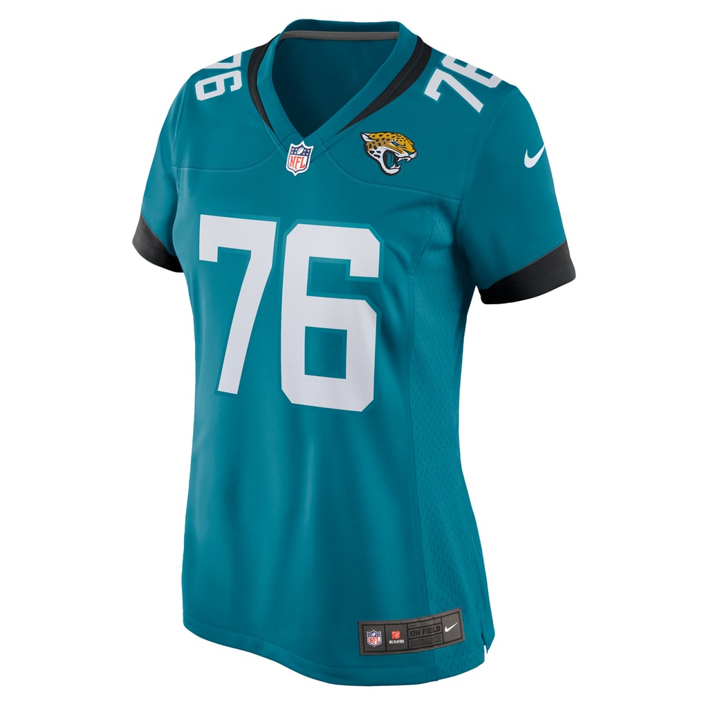 Women's Jacksonville Jaguars Ezra Cleveland Teal Game Jersey