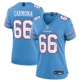 Women's Tennessee Titans Fernando Carmona Light Blue Team Game Jersey