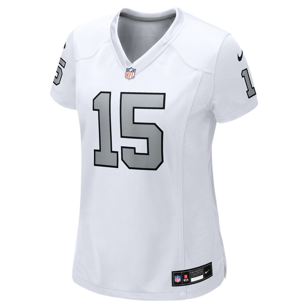 Women's Las Vegas Raiders Fernando Mendoza White Alternate Game Jersey