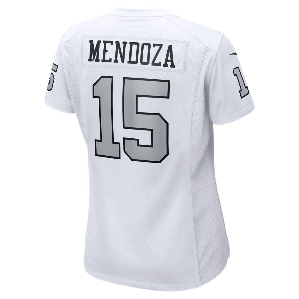 Women's Las Vegas Raiders Fernando Mendoza White Alternate Game Jersey