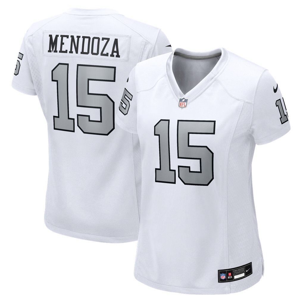 Women's Las Vegas Raiders Fernando Mendoza White Alternate Game Jersey