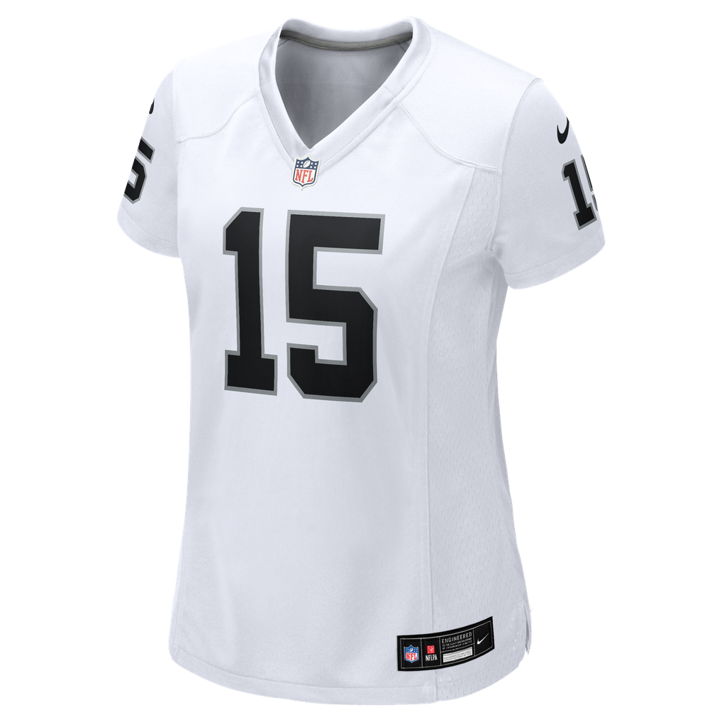 Women's Las Vegas Raiders Fernando Mendoza White Game Player Jersey