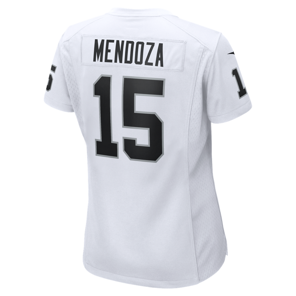 Women's Las Vegas Raiders Fernando Mendoza White Game Player Jersey