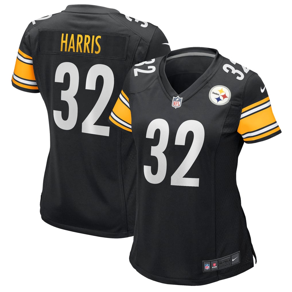 Women's Pittsburgh Steelers Franco Harris Black Game Retired Player Jersey