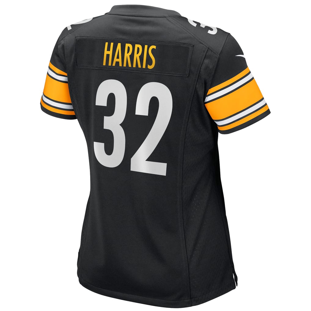 Women's Pittsburgh Steelers Franco Harris Black Game Retired Player Jersey