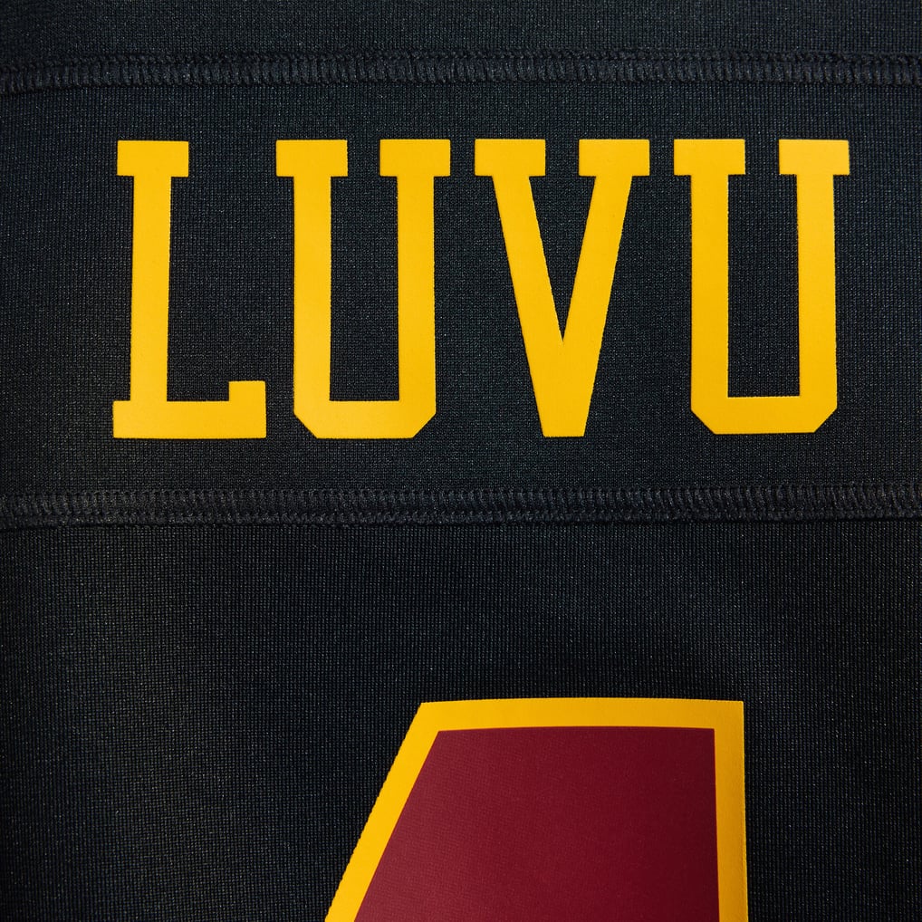 Women's Washington Commanders Frankie Luvu Black Hail Raiser Alternate Game Jersey