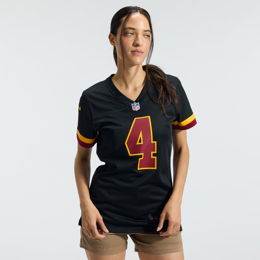 Women's Washington Commanders Frankie Luvu Black Hail Raiser Alternate Game Jersey
