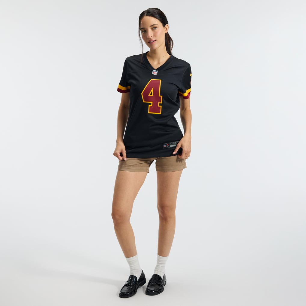 Women's Washington Commanders Frankie Luvu Black Hail Raiser Alternate Game Jersey