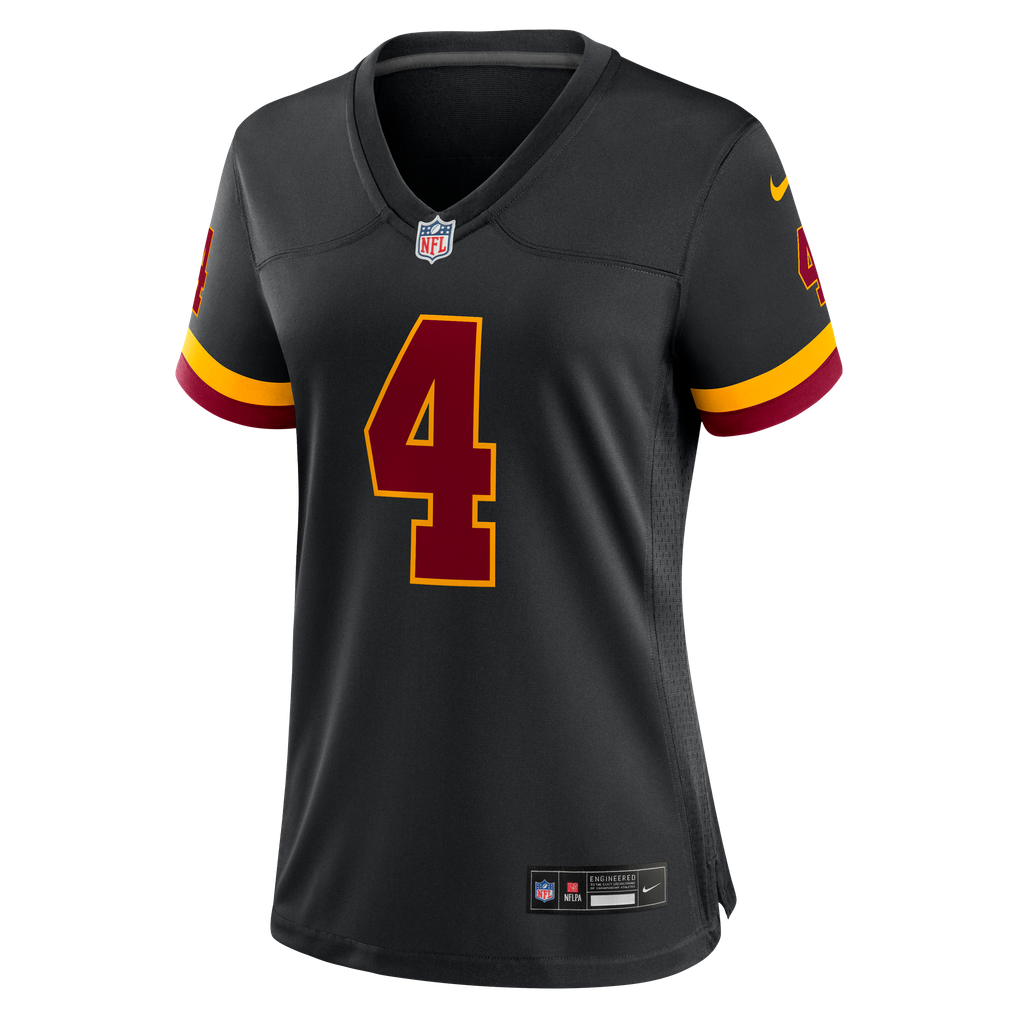Women's Washington Commanders Frankie Luvu Black Hail Raiser Alternate Game Jersey