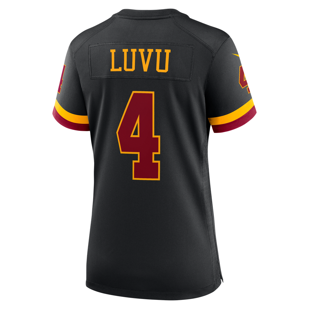 Women's Washington Commanders Frankie Luvu Black Hail Raiser Alternate Game Jersey