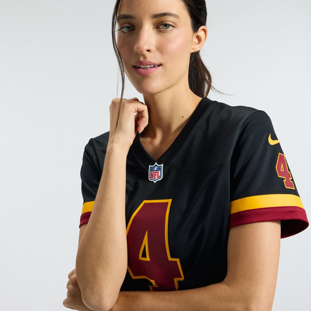 Women's Washington Commanders Frankie Luvu Black Hail Raiser Alternate Game Jersey