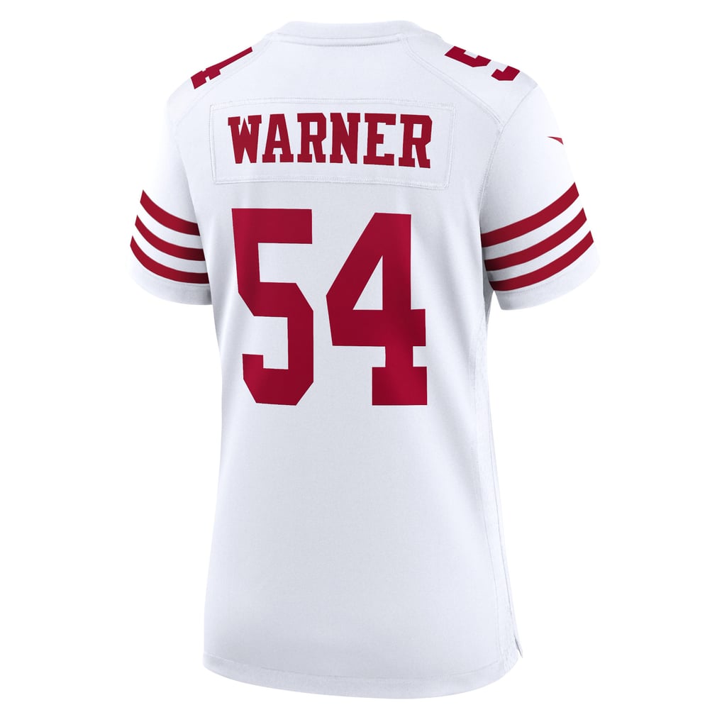 Women's San Francisco 49ers Fred Warner White Game Jersey