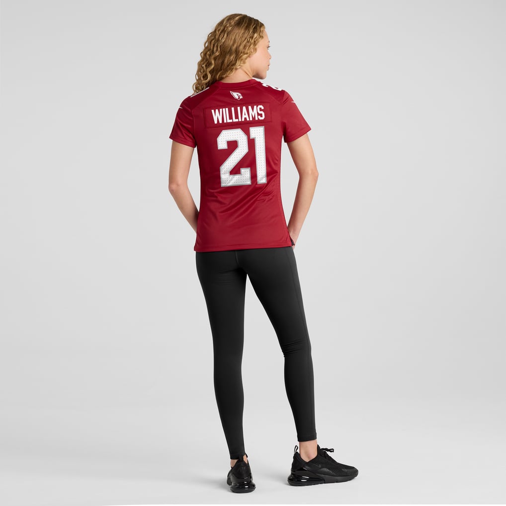 Women's Arizona Cardinals Garrett Williams Cardinal Game Jersey
