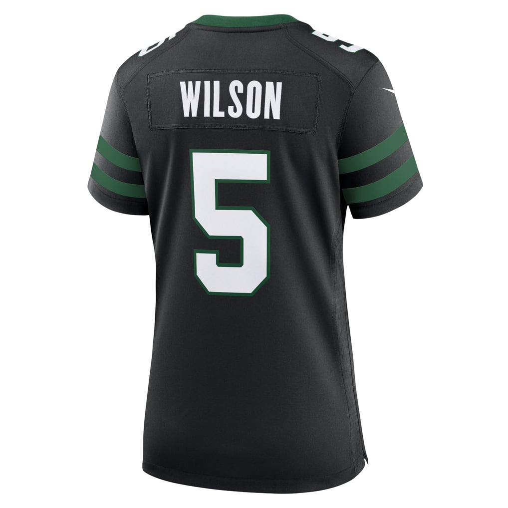 Women's New York Jets Garrett Wilson Legacy Black Alternate Game Jersey