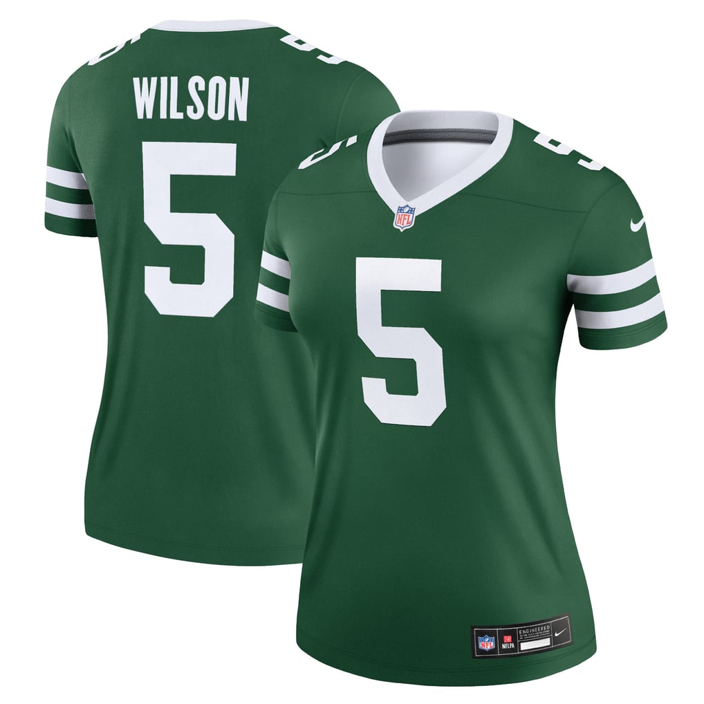 Women's New York Jets Garrett Wilson Legacy Green Legend Player Performance Top