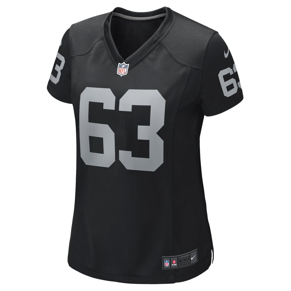 Women's Las Vegas Raiders Gene Upshaw Black Game Retired Player Jersey