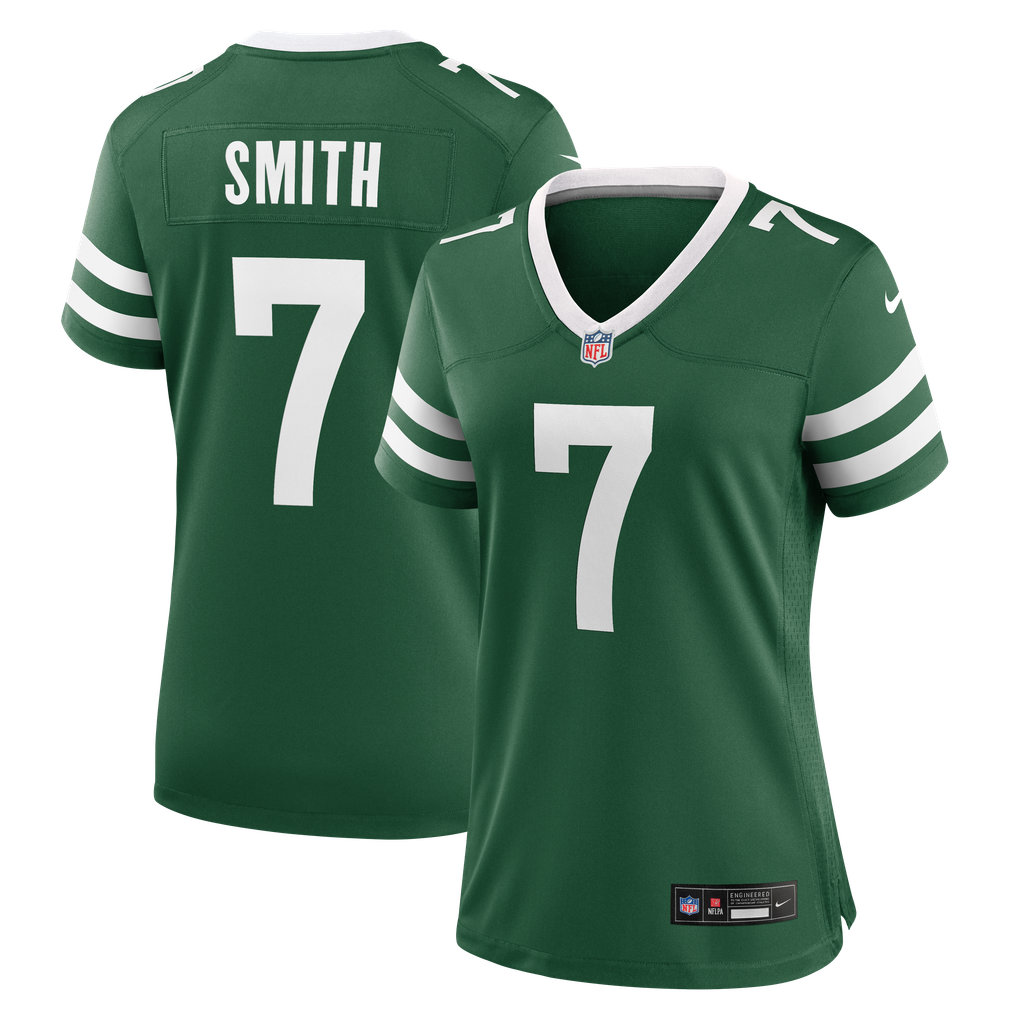 Women's New York Jets Geno Smith Legacy Green Game Jersey