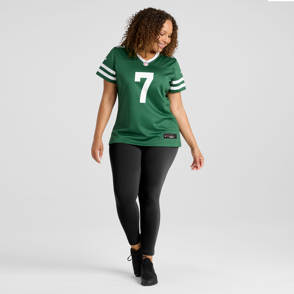 Women's New York Jets Geno Smith Legacy Green Game Jersey