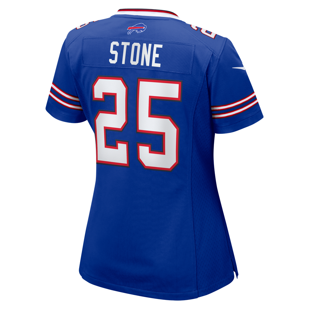 Women's Buffalo Bills Geno Stone Royal Team Game Jersey