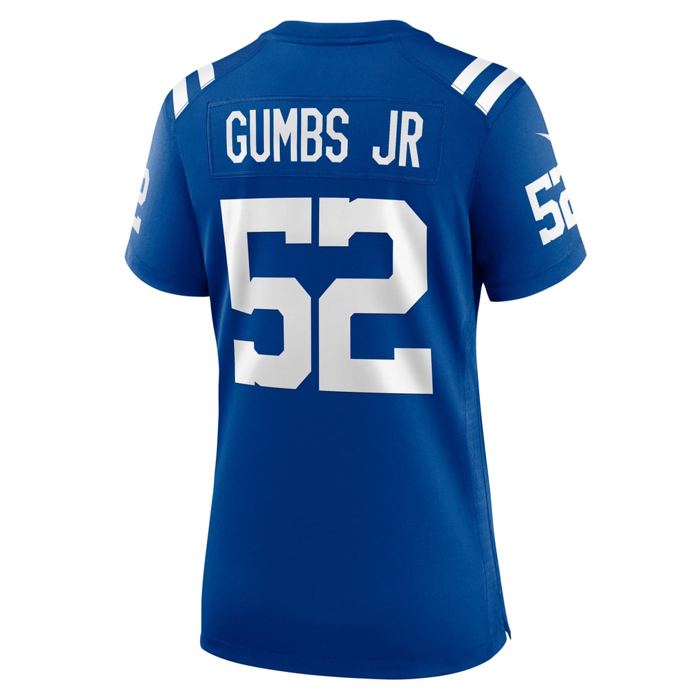Women's Indianapolis Colts George Gumbs Jr. Royal Team Game Jersey