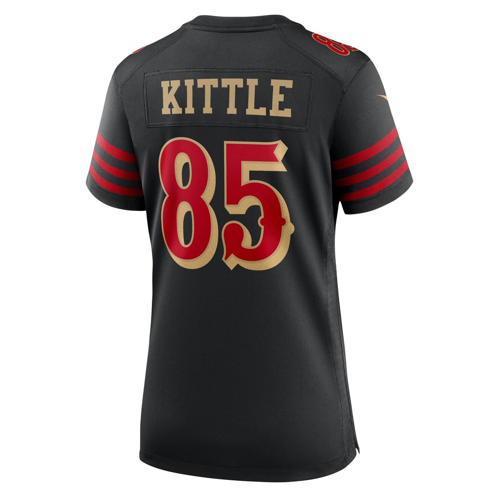 Women's San Francisco 49ers George Kittle Black Rivalries Collection Game Jersey