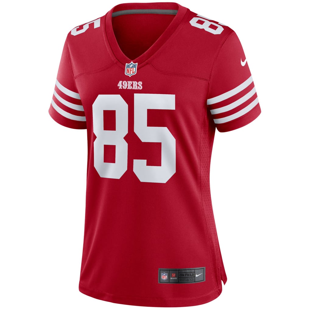 Women's San Francisco 49ers George Kittle Scarlet Player Jersey