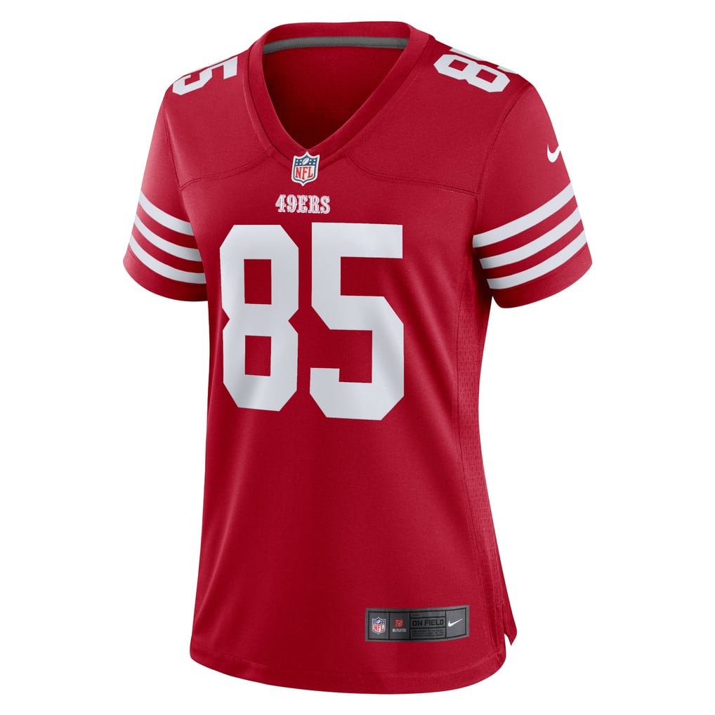 Women's San Francisco 49ers George Kittle Scarlet Team Game Player Jersey